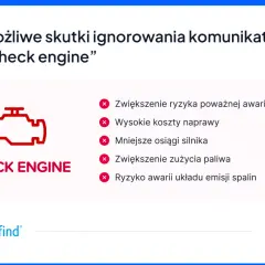 Check engine: co oznacza i jak uniknąć drogich napraw?