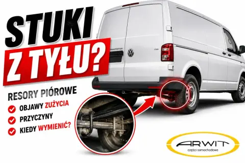 Stuki z tyłu? Sprawdź resor piórowy swojego auta. Objawy zużycia, przyczyny i kiedy wymienić.