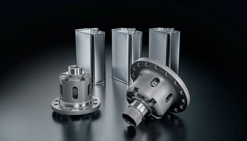 Dwa mechanizmy różnicowe i trzy metalowe puszki. To idealny zestaw do szpera.