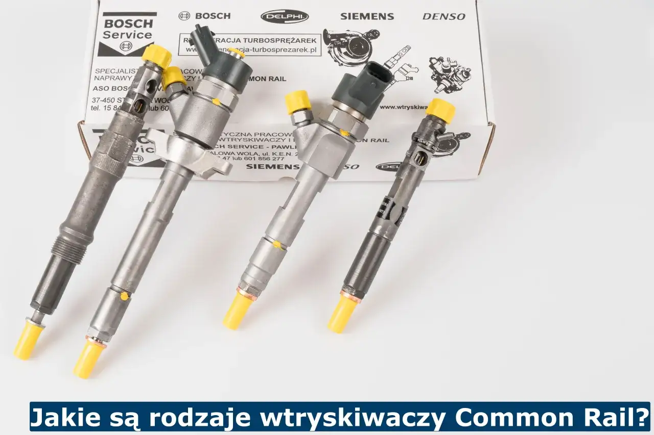różne typy silników diesla lub wtryskiwaczy